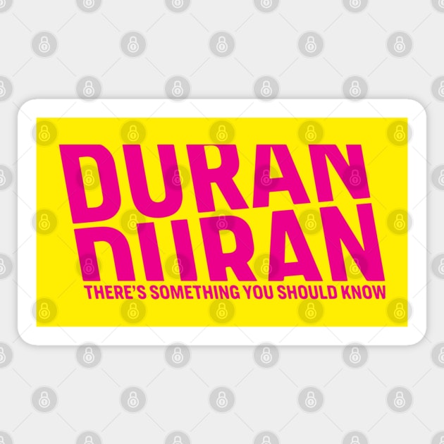 Duran Duran Sticker by So Red The Poppy